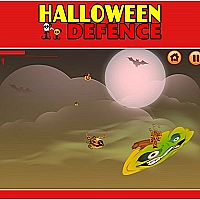 Halloween Defence 1 Game Cover