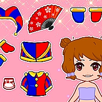 Lovely Doll Dress Up Game Cover