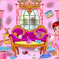 Princess House Cleanup Game Cover