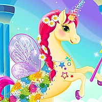 Unicorn Fashion Dress Up Game Cover