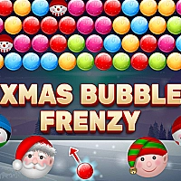 Xmas Bubble Frenzy Game Cover