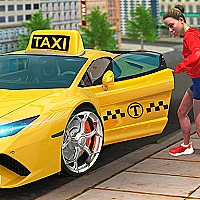 City Taxi Simulator Taxi games Game Cover