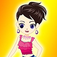 Cute Girl Dress Up Game Cover