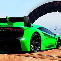 Fire Car Stunt  Game Cover