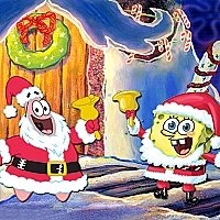 SpongeBob Christmas Jigsaw Puzzle Game Cover
