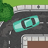 Stay on Road Game Cover