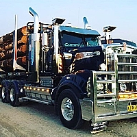 American City Truck Transporting Game Cover
