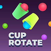 Cup Rotate: Falling Balls Game Cover