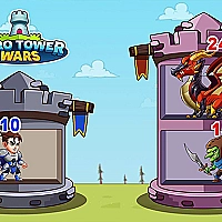 Hero Tower Wars - Merge Puzzle Game Cover