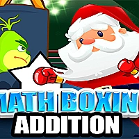 Math Boxing Christmas Addition Game Cover