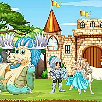 Princess And Dragon Game Cover
