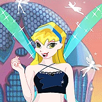Stella Fairy Girl Dress up Game Cover