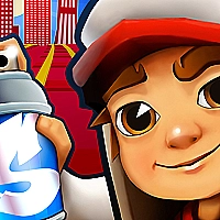 Subway Santa Princess Runner Game Cover