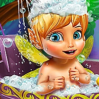 Baby Panda bath Game Cover
