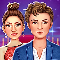 Celebrity Couple Red Carpet Fashion Game Cover