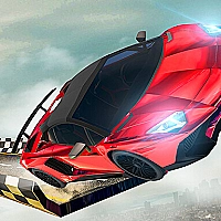 Crazy Stunt Car Game Cover