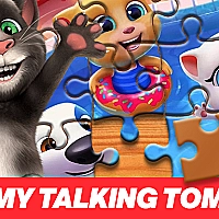Talking Tom and Friends Jigsaw Puzzle Game Cover