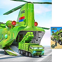 US Army Cargo Transport Truck Driving Game Cover