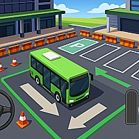 Bus Park 3D Game Cover