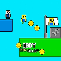 Obby vs Bacon Rainbow Parkour Game Cover