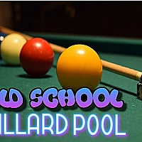 Old School Billard Pool Game Cover