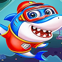 Panda Shark Family  Game Cover
