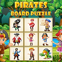 Pirates Board Puzzle Game Cover