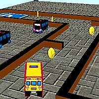 School Bus 3D Parking Game Cover