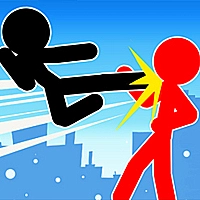 Stickman Street Fight Game Cover
