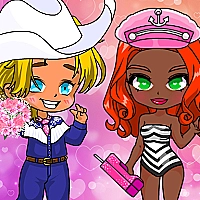 Blonde Chibi Fashion Show Game Cover