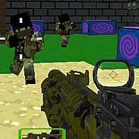 Combat Pixel Arena 3D Infinity Game Cover