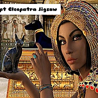 Egypt Cleopatra Jigsaw Game Cover