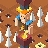 Endless Blocky Platformer Game Cover