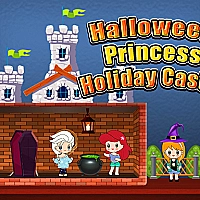 Halloween Princess Holiday Castle Game Cover