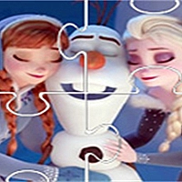 Olaf‘s Frozen Adventure Jigsaw Game Cover