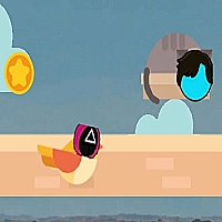 Squid Bird Jump 2D Game Cover