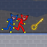 Stickman Huggy Party Duo Game Cover