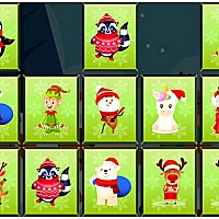 Animals Memory Xmas Game Cover