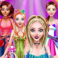 Brilliant Popstar Girls Dress Up Game Cover