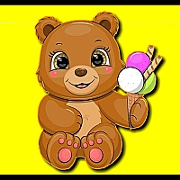 Cute Bear Memory Game Cover