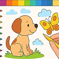 Draw with Pencils Coloring Book! Game Cover