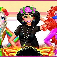 Dress Up: Burning Man Stay Home Game Cover