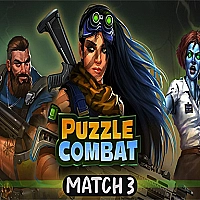 Puzzle Combat match 3 Game Cover