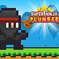 Super Ninja Plumber Game Cover