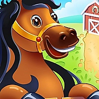 Learning farm animals Educational Game Cover