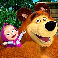 Memory With Masha and Bear Game Cover