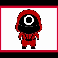 Squid Coloring Pages Game Cover