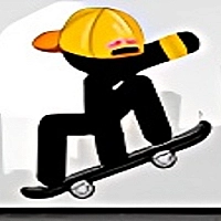 Stickman Skate City Game Cover