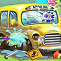 Sweet Baby Girl Messy School Cleaning Game Cover