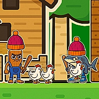 Trallero Tung Tung Chicken Game Cover